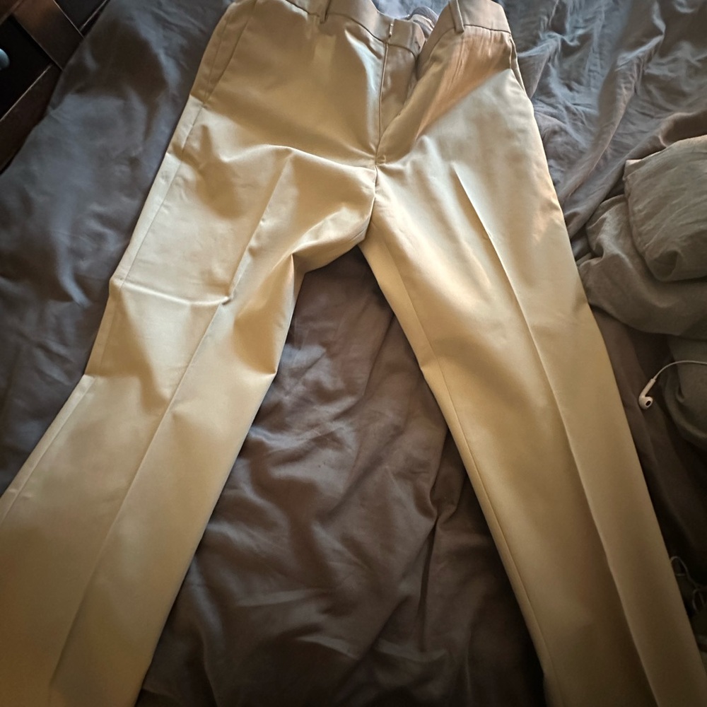 Perry Ellis Men's Khaki Dress Pants